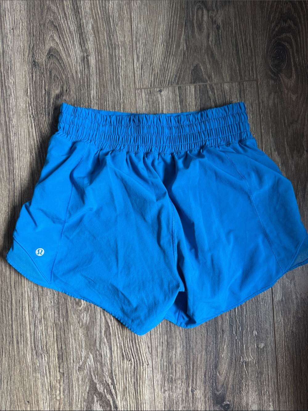 lululemon athletica Bright Blue Athletic Run Shorts